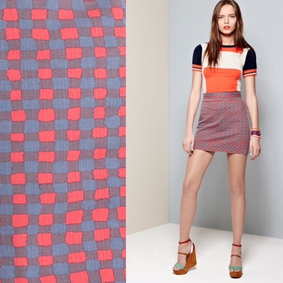 Marc By Marc Jacobs Dresses & Skirts - Marc by Marc Jacobs Molly Check Twill Skirt